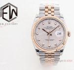 Rolex Datejust 36MM Cal.3235 Salmon Dial Jubilee Watch Men